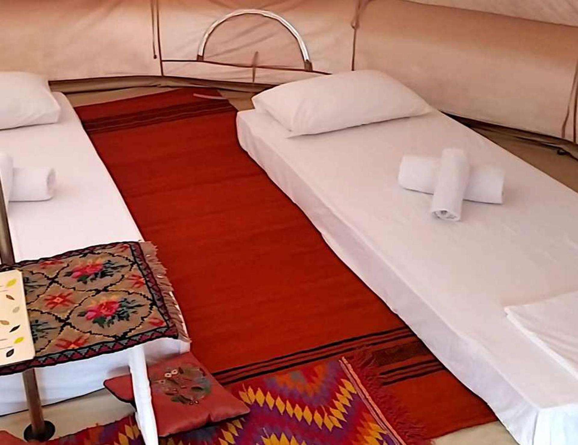 Glamping At A Lovely Tent In Skiaxtro- Marathopoli Villa ภายนอก รูปภาพ